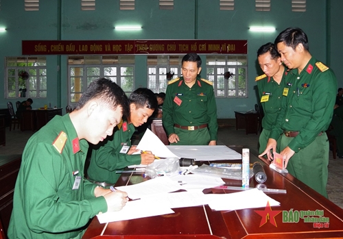 Bộ Chỉ huy quân sự tỉnh Thừa Thiên Huế tổ chức Hội thi đại đội trưởng, chính trị viên giỏi năm 2022